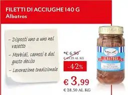 Eataly Filetti di acciughe Albatros offerta