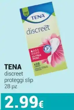 Tigotà TENA discreet proteggi slip offerta
