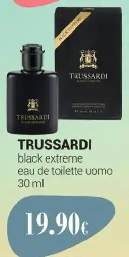Tigotà Trussardi black extreme eau de toilette uomo offerta