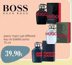 Tigotà Boss jeans/man/ just different eau de toilette uomo offerta