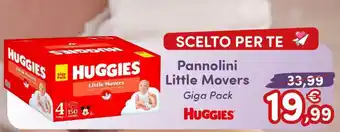 Huggies Pannolini Little Movers Giga Pack