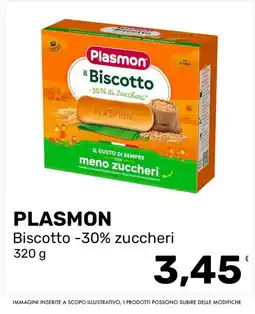 Iper Tosano Plasmon Biscotto offerta