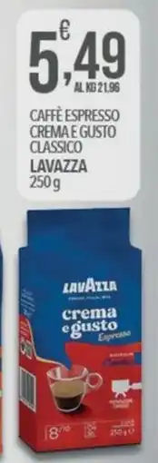 Iper Nonna Isa Lavazza Caffè espresso crema e gusto classico offerta