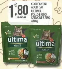 Iper Nonna Isa Ultima croccantini adult cat pollo e riso/ salmone e riso offerta