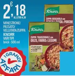 Iper Romagnolo Knorr minestrone/passato/vellutata/zuppa offerta