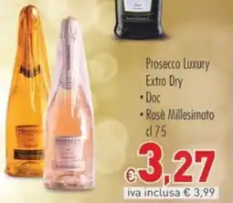 Cash & Carry Grossy Prosecco Luxury Extra Dry offerta
