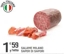 Supermercati Dok Salame Milano Saper di Sapori offerta