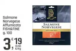 Supermercati Dok Salmone Norvegese Affumicato FISH&FINE offerta