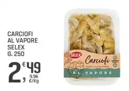 Supermercati Dok Carciofi al vapore Selex offerta