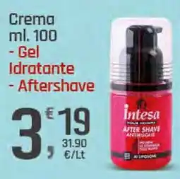 Supermercati Dok Intesa Crema Gel Idratante/ Aftershave offerta