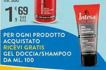 Gel doccia/shampoo Intesa