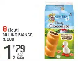 Supermercati Dok Flauti Cioccolato Mulino Bianco offerta