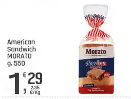 Supermercati Dok American Sandwich Morato offerta