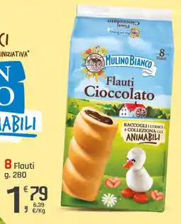 Supermercati Dok Flauti Cioccolato Mulino Bianco offerta