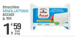 Supermercati Dok Stracchino senza lattosio Accadi offerta
