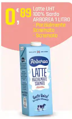 Supermercati Dok Latte UHT Arborea offerta