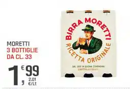 Supermercati Dok Birra Moretti offerta
