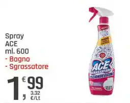 Supermercati Dok ACE Spray Bagno/ Sgrassatore offerta