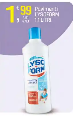 Supermercati Dok Pavimenti LYSOFORM offerta