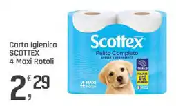 Supermercati Dok Carta Igienica SCOTTEx offerta