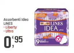 Supermercati Dok Assorbenti Idea Lines offerta