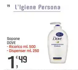 Supermercati Dok Sapone DOVE offerta
