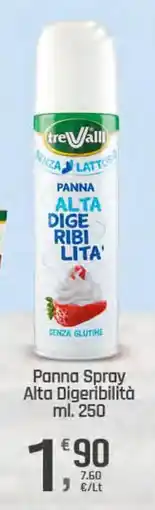 Supermercati Dok Panna Spray Alta Digeribilità offerta