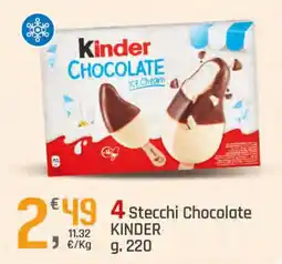 Supermercati Dok Stecchi Chocolate Kinder offerta
