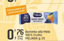 Supermercati Dok Barrette alle Mele 100% Frutta Melinda offerta