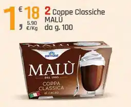 Supermercati Dok Malù Coppa Classica al cacao offerta