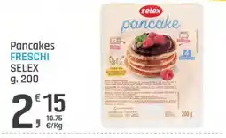 Supermercati Dok Pancakes freschi Selex offerta