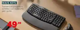 Comet Wave Keys tastiera ergonomica offerta