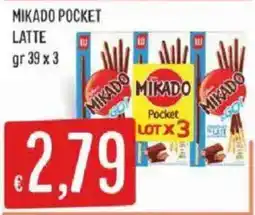 Sisa Mikado pocket latte offerta