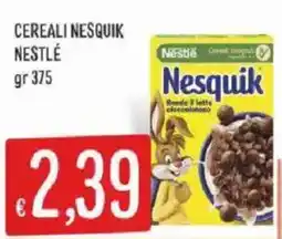 Sisa Cereali Nesquik Nestlé offerta