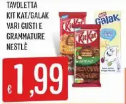 Sisa Tavoletta Kit Kat/Galak offerta