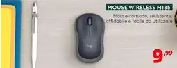 Comet Mouse wireless Logitech M185 offerta