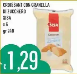 Sisa Croissant con granella di zucchero SISA offerta