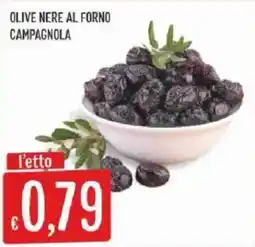 Sisa Olive nere al forno Campagnola offerta