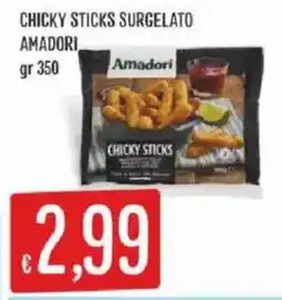 Sisa Chicky sticks surgelato Amadori offerta