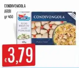 Sisa Condivongola Arbi offerta