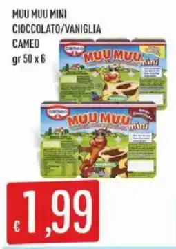 Sisa Muu Muu mini cioccolato/vaniglia offerta