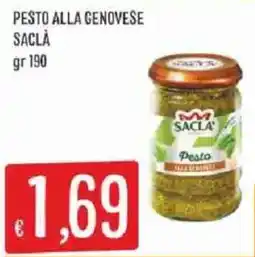 Sisa Pesto alla genovese Saclà offerta
