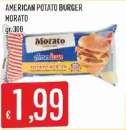 Sisa American Potato Burger Morato offerta