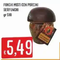 Sisa Funghi misti con porcini Serfunghi offerta