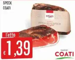 Sisa Speck Coati offerta