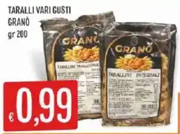 Sisa Taralli vari gusti Granò offerta