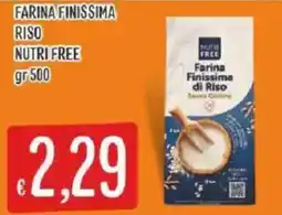 Sisa Farina Finissima di Riso Nutri Free offerta