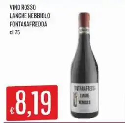 Sisa Vino rosso Langhe Nebbiolo Fontanafredda offerta