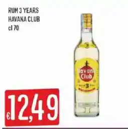 Sisa Rum 3 anni Havana Club offerta