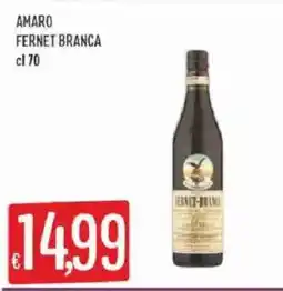 Sisa Amaro Fernet Branca offerta